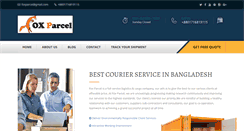 Desktop Screenshot of foxparcel.com