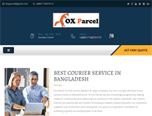 Tablet Screenshot of foxparcel.com